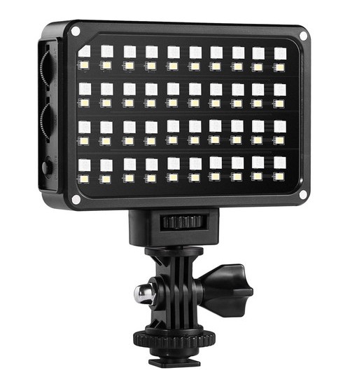 GVM-7S Portable On-Camera RGB LED Video Light with Wi-Fi Control